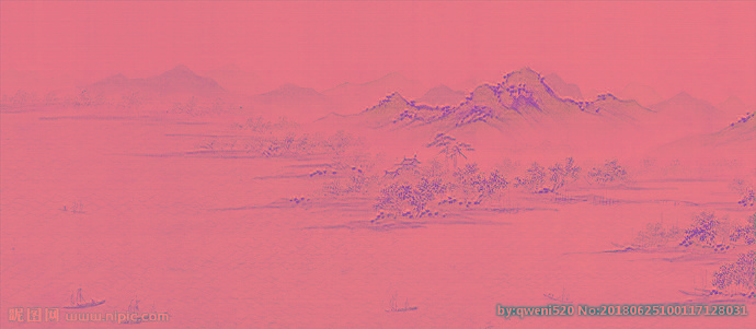 G新中式山水柔美