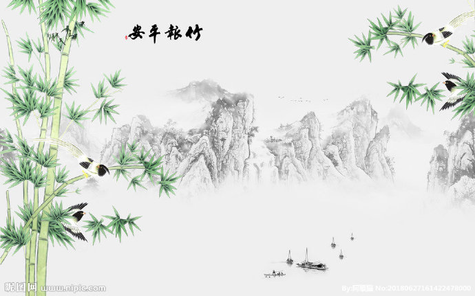 G新中式抽象水墨