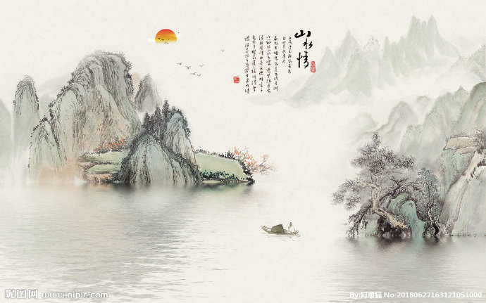 G新中式意境抽象