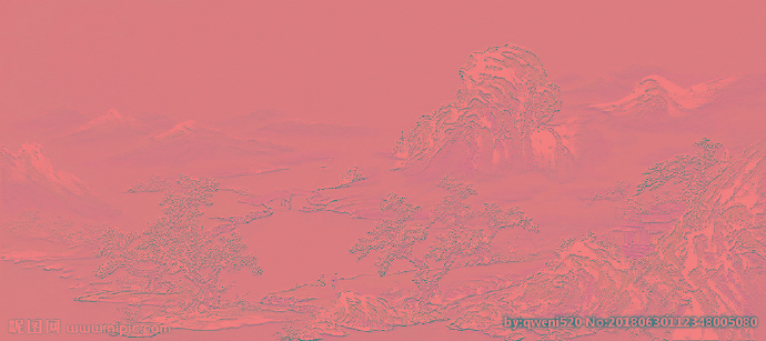G新中式山水柔美
