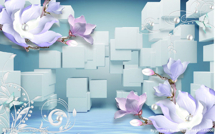 G立体空间花电视