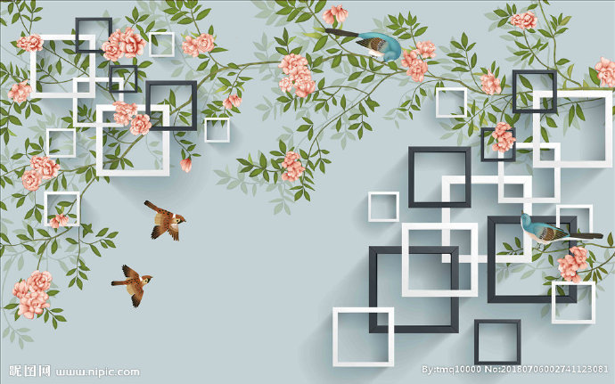 G大型现代唯美花