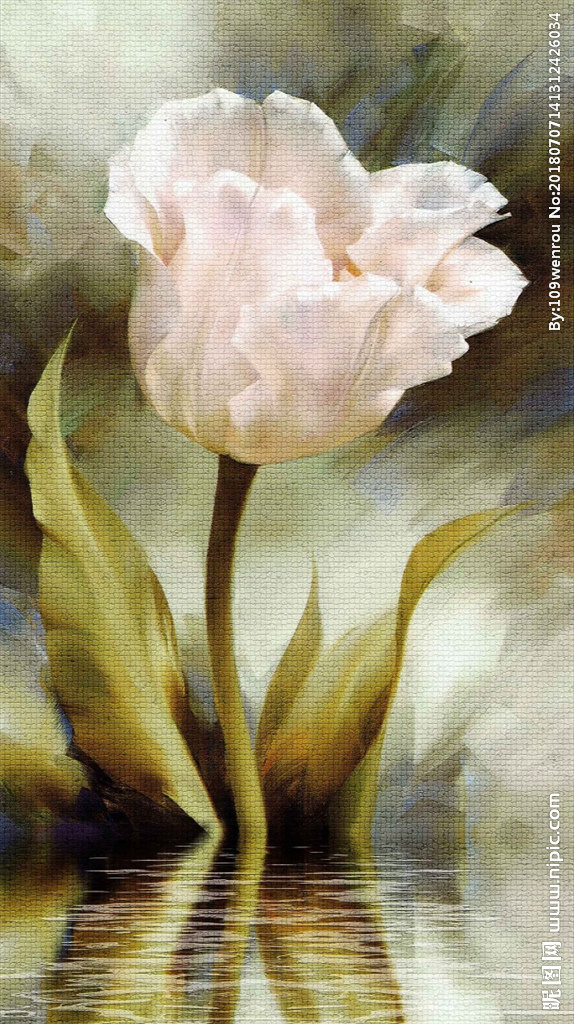 G玄关花卉装饰画