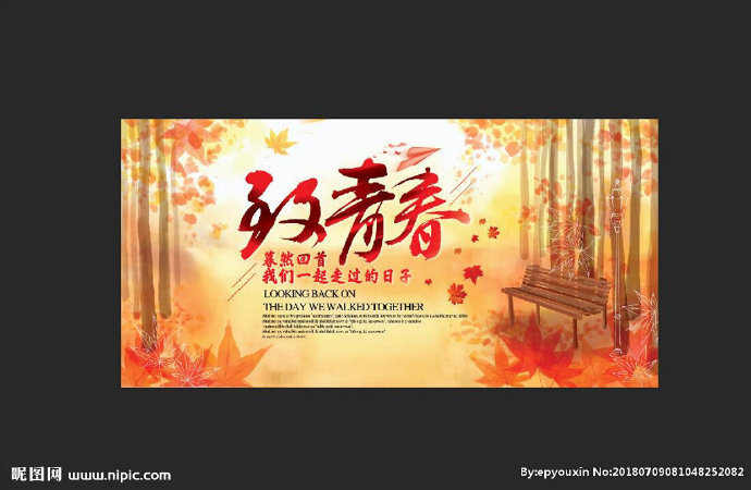 G致青春背景墙背