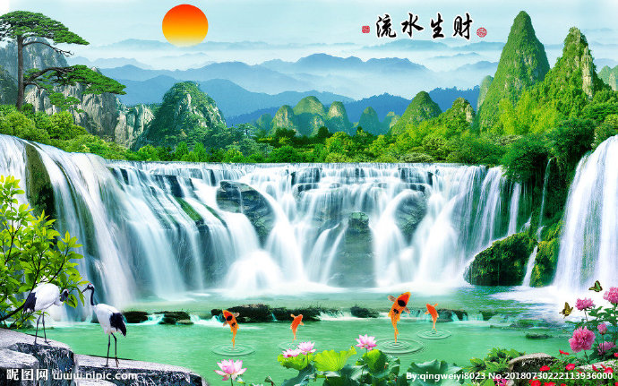 G流水生财山水电