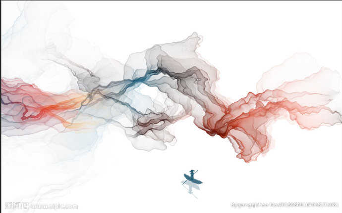 G新中式水墨背景