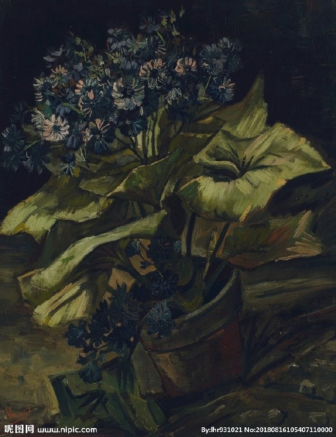 G装饰画 手绘花