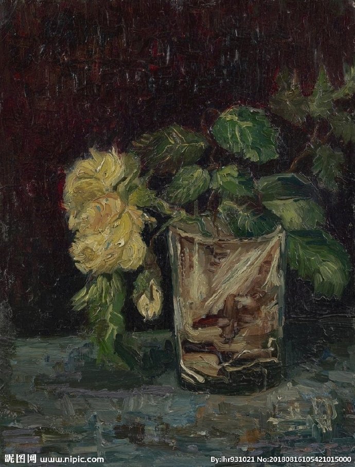 G装饰画 手绘花
