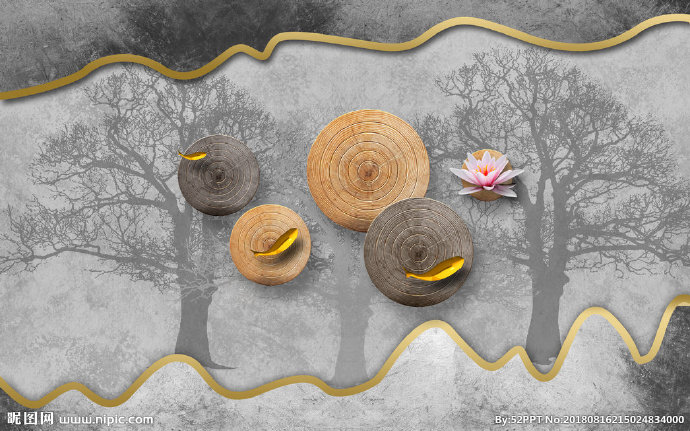 G立体新中式圆盘