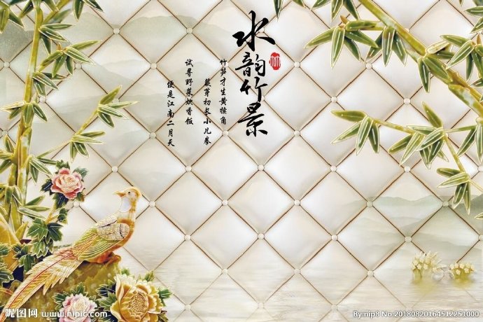 G玉雕背景墙背景