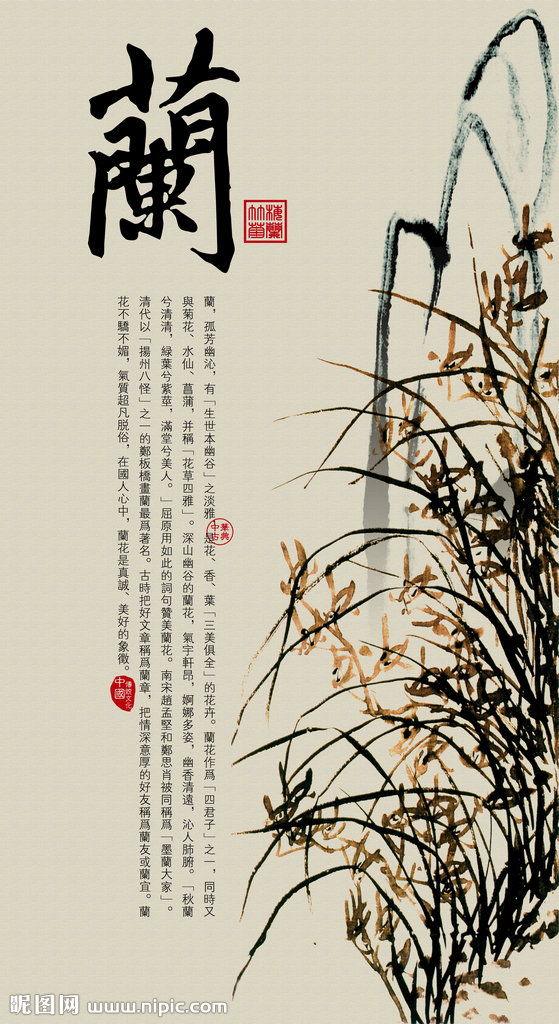 G梅兰竹菊 新中