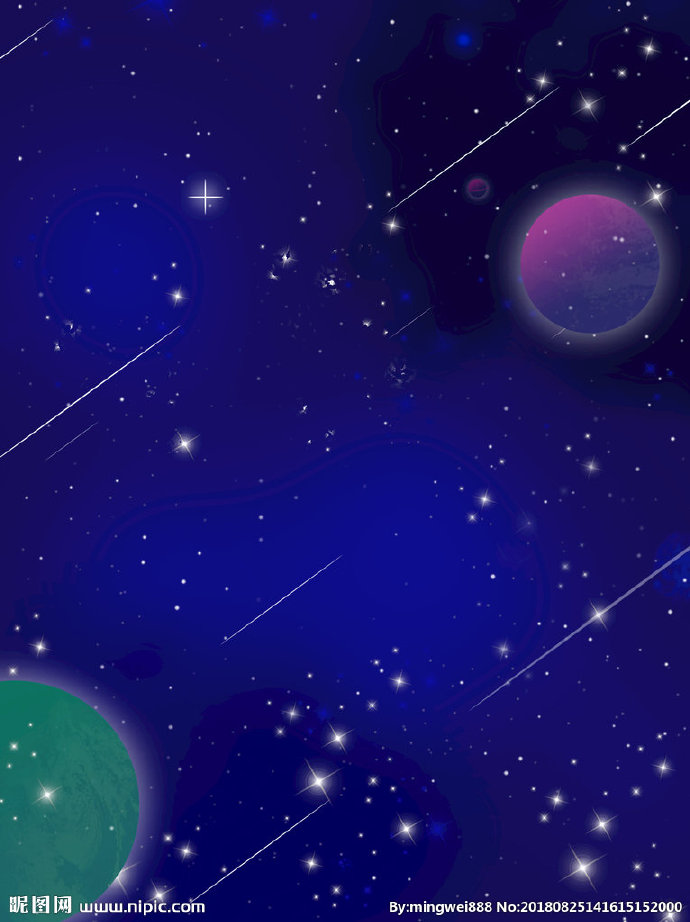 G星空背景背景墙