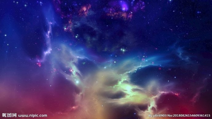 G梦幻星空背景墙