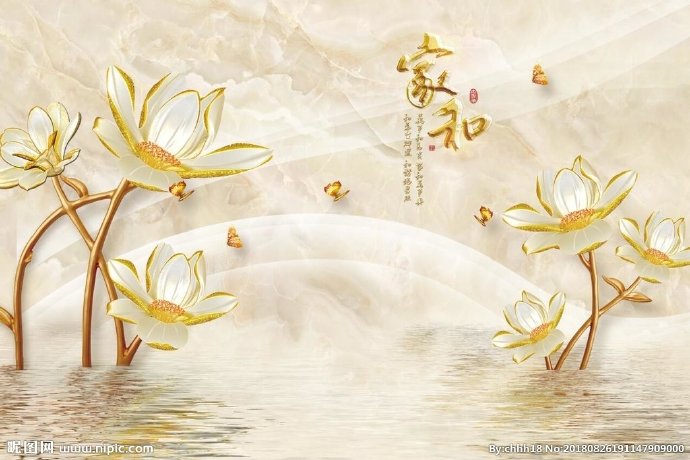 G玉雕背景墙背景
