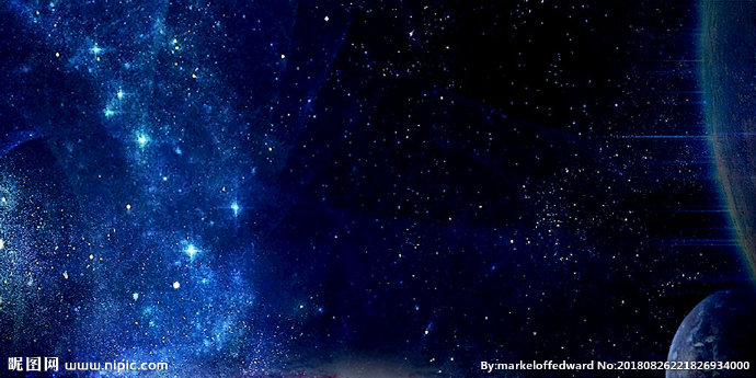 G星空背景背景墙