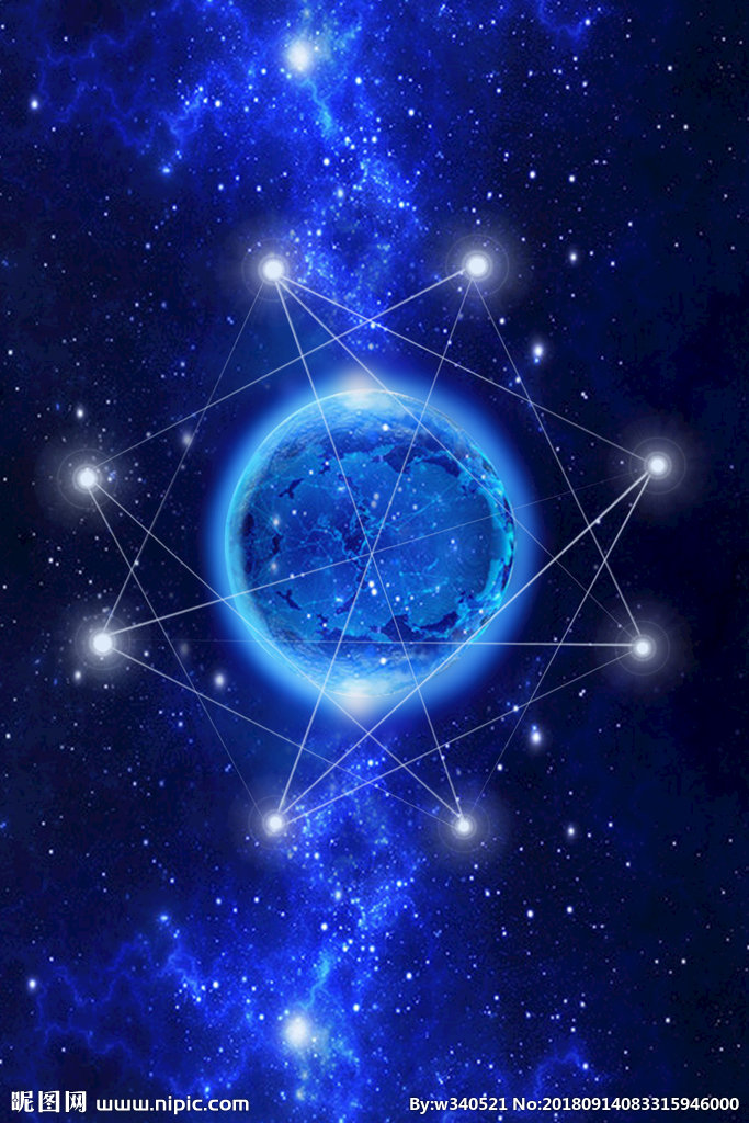G星空背景背景墙