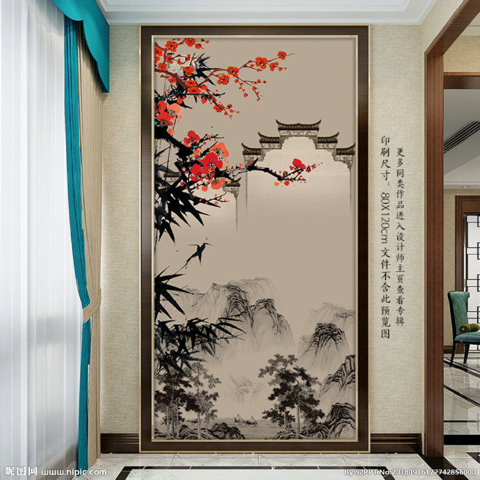 G新中式徽派建筑