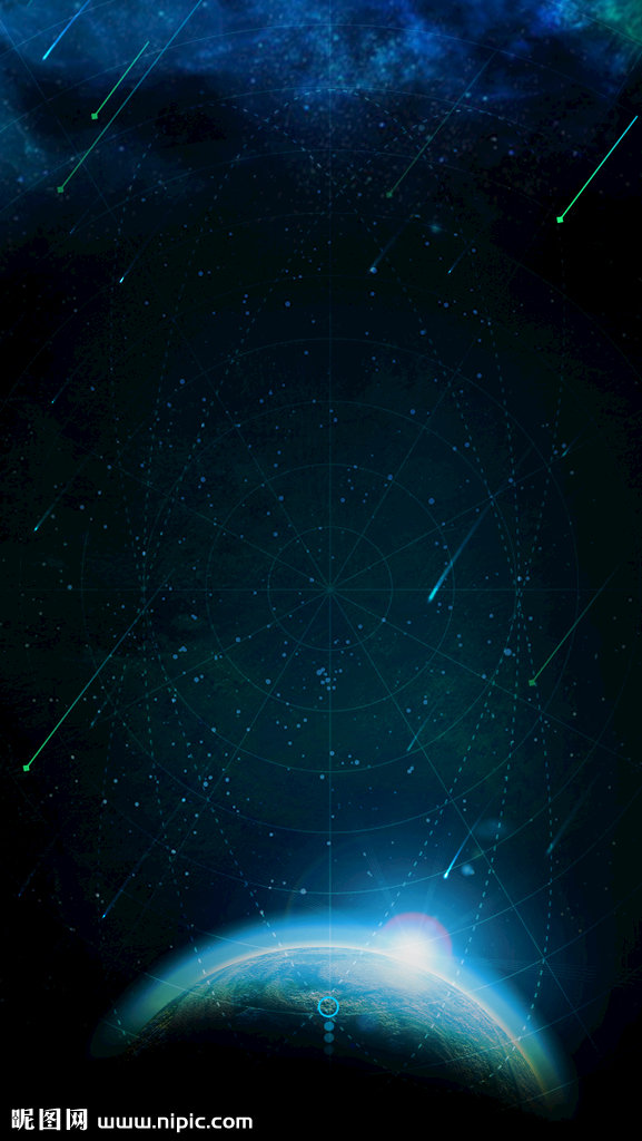 G星空背景背景墙