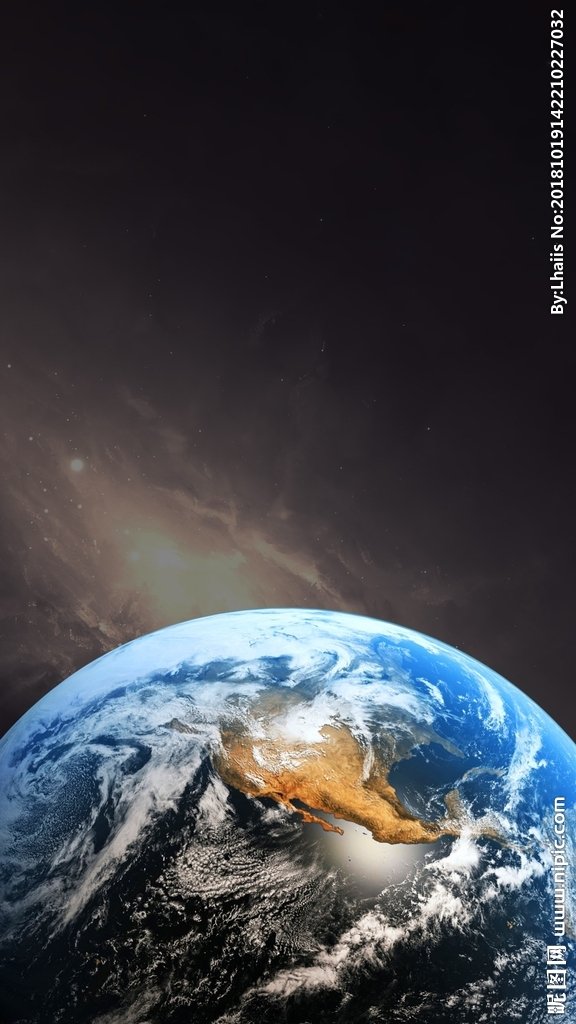 G地球 星空背景