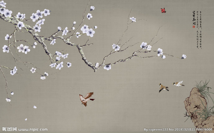 G新中式富贵花开