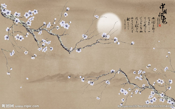 G新中式花鸟中国