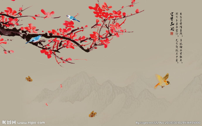 G新中式富贵花开