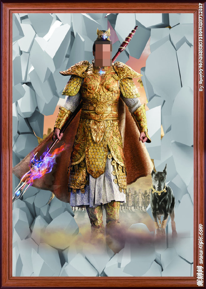G3D画背景墙3