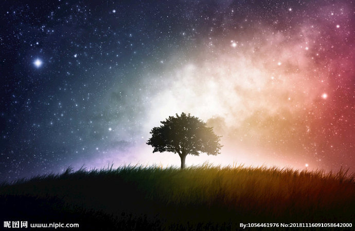 G梦幻星空背景墙