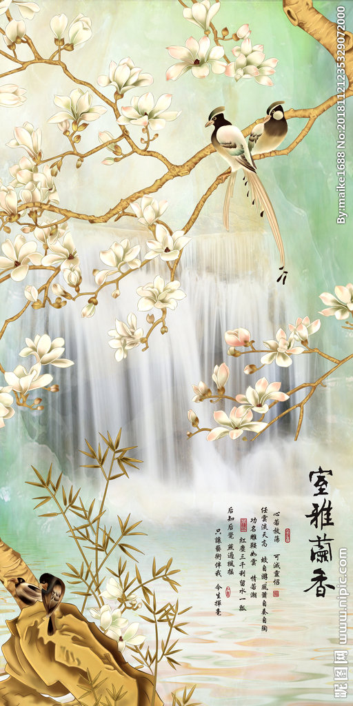 G新中式手绘工笔