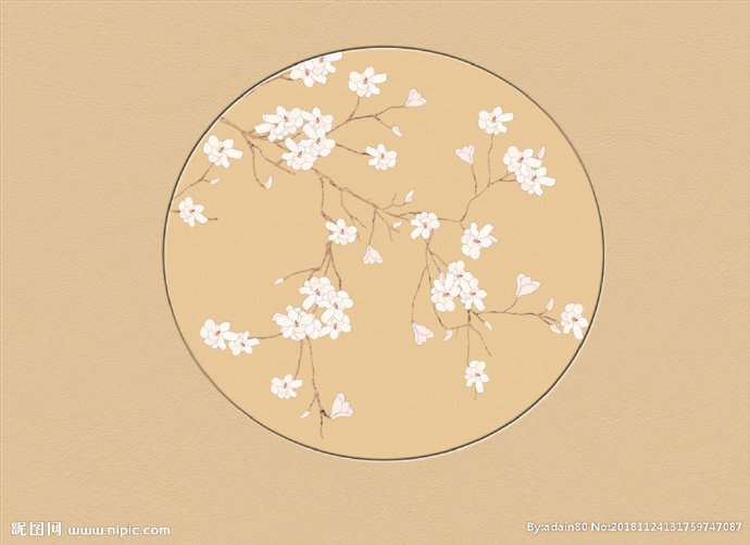 G中式古典梅花花
