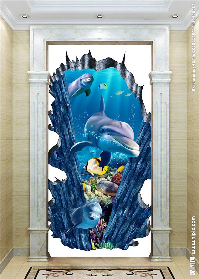 G3D动感海豚玄
