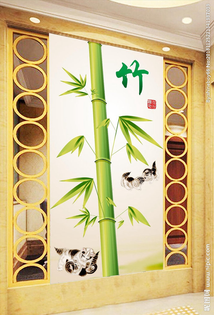 G中式小猫嬉戏图