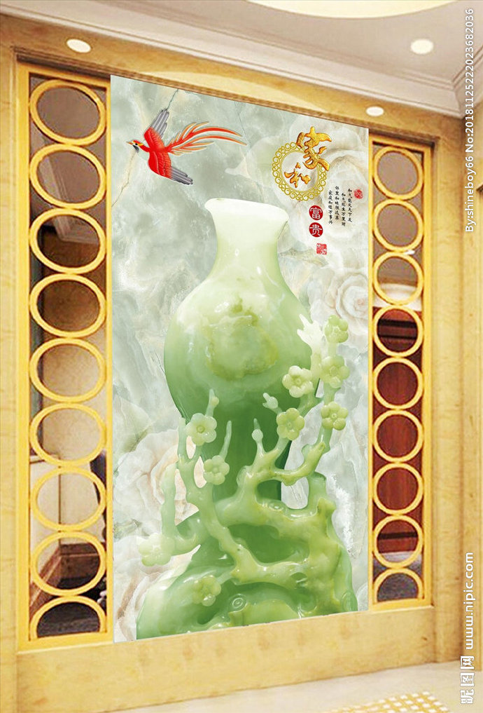 G家和富贵玉雕花