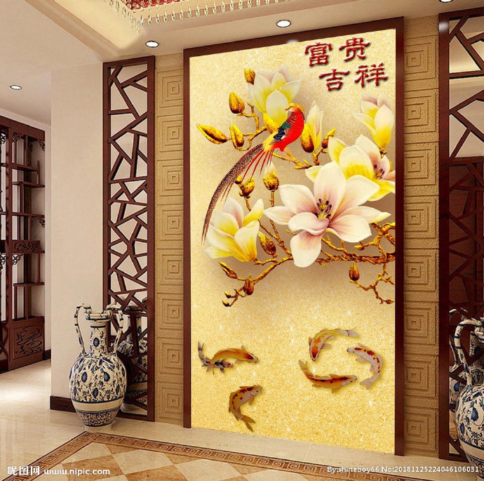 G富贵吉祥彩雕玉