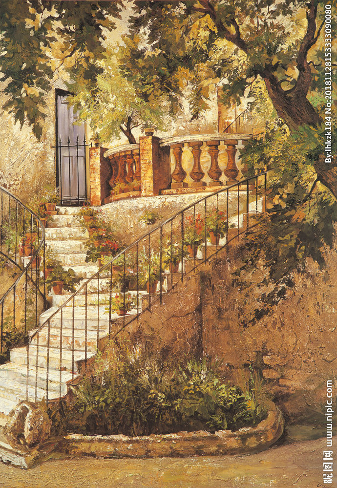 G复古装饰画背景