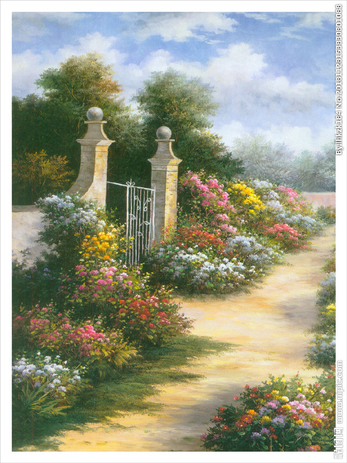 G复古装饰画背景