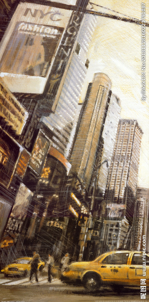 G复古装饰画背景
