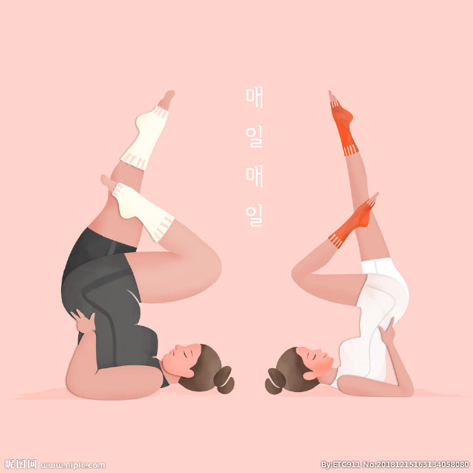 G健身插画健身房