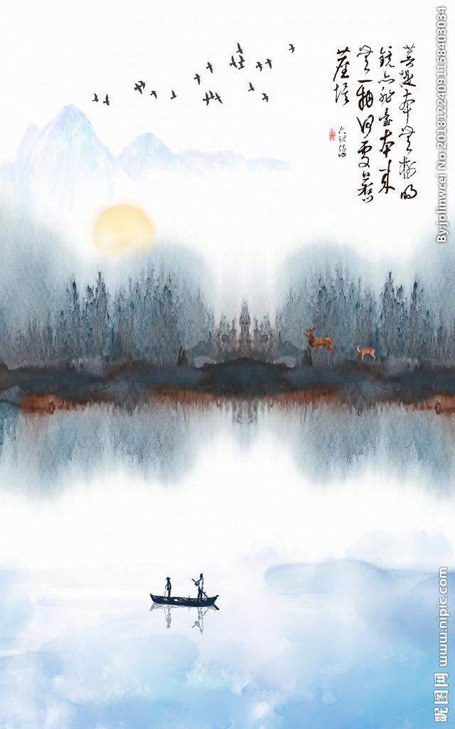 G风景背景墙风景