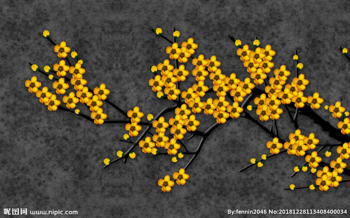 G植物花鸟中国风