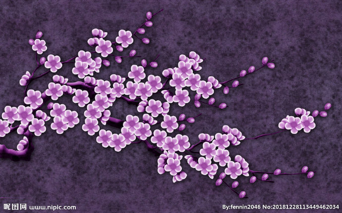 G植物花鸟中国风