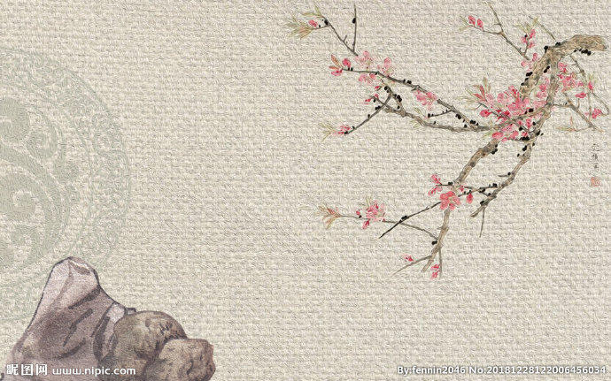 G植物花鸟中国风