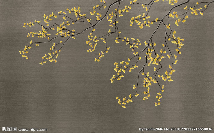 G植物花鸟中国风