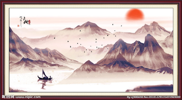 G古风中国风山水
