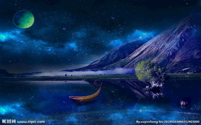 G星空背景背景墙