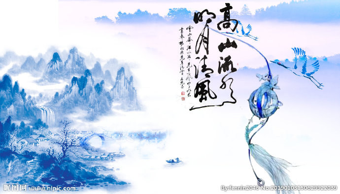 G江南山水淡色装