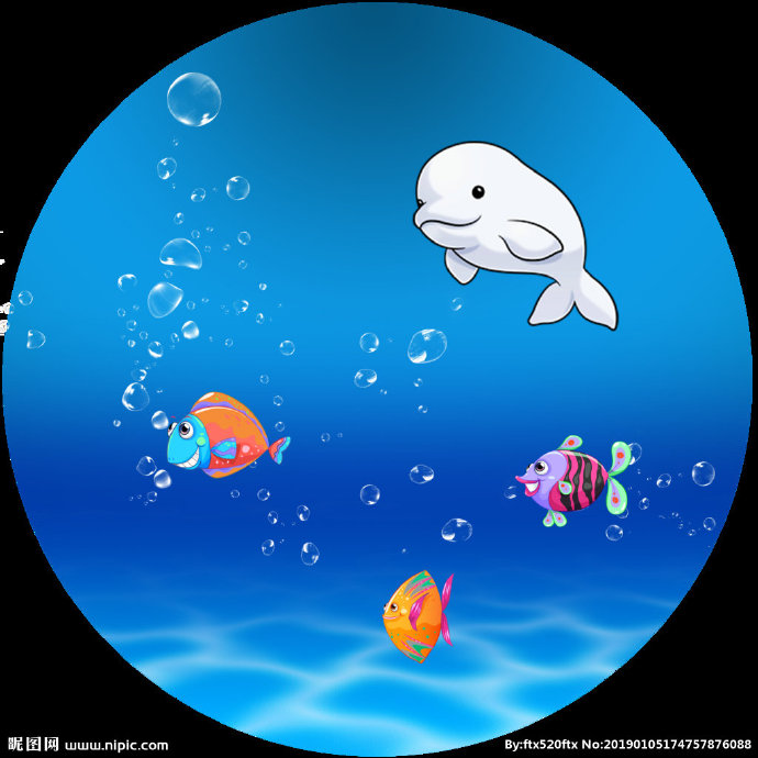 G海底世界背景墙