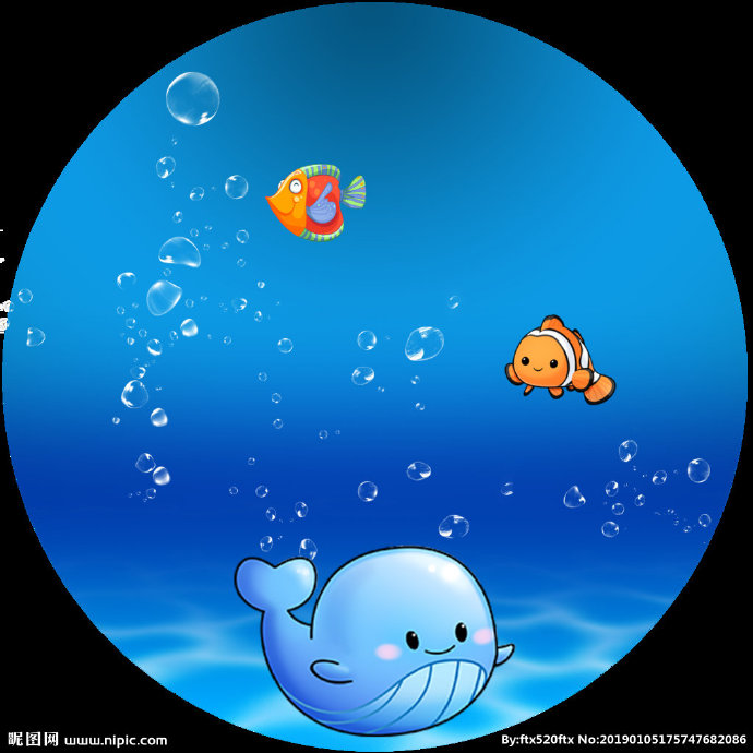 G海底世界背景墙