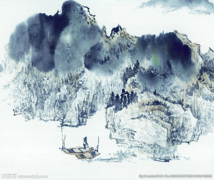 G山水风景中国风