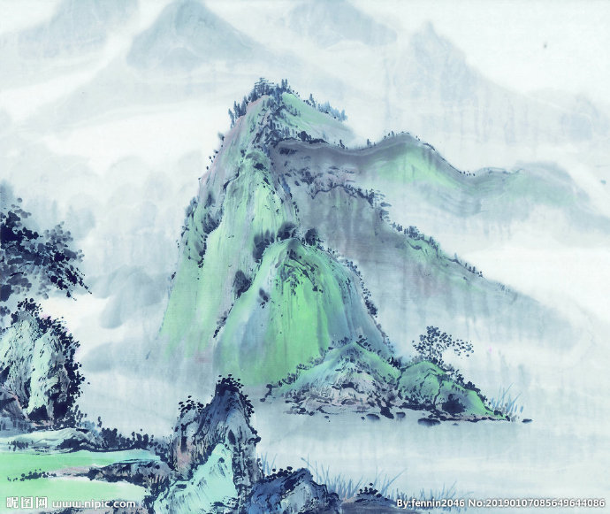 G山水风景中国风